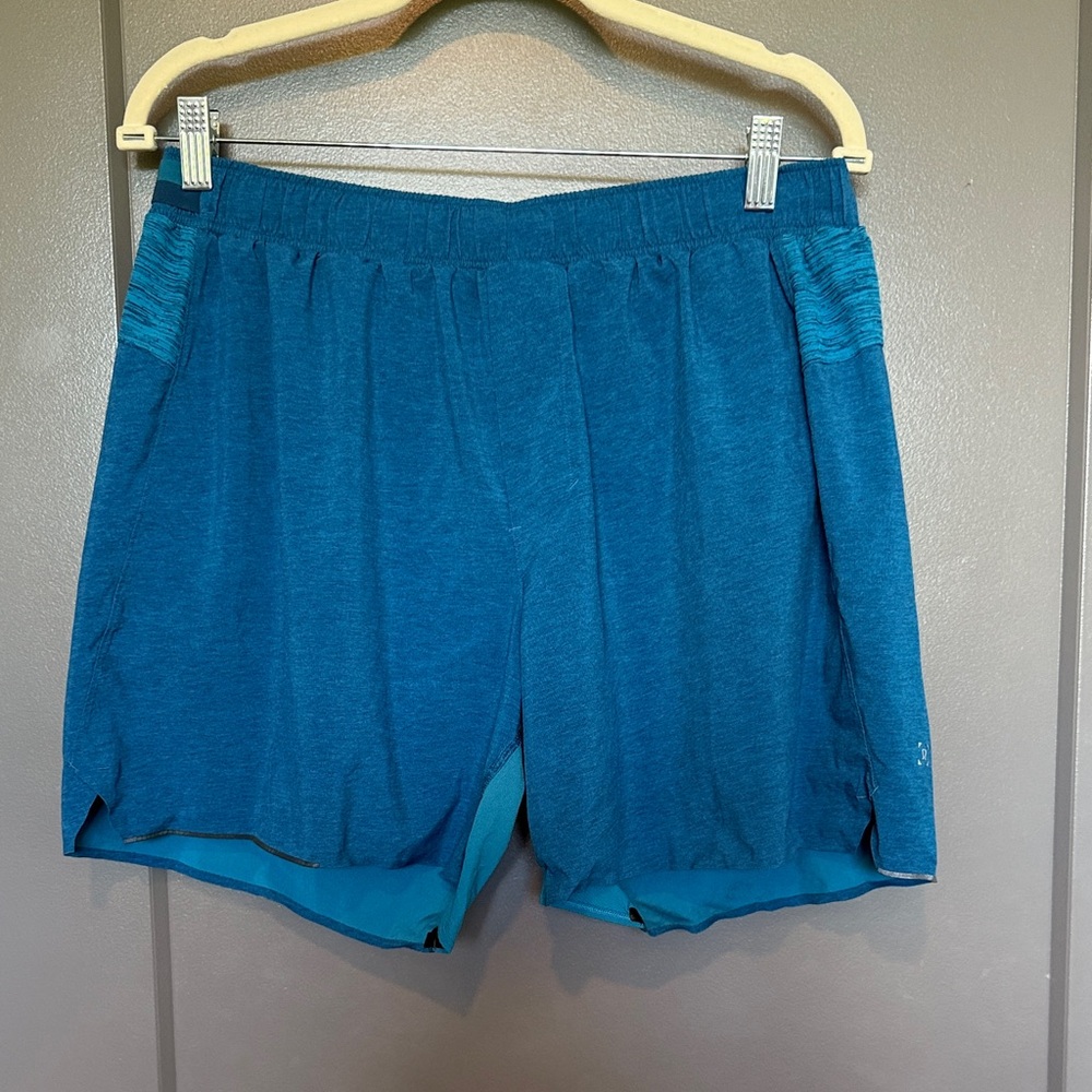 Mens Lululemon Surge Blue Shorts XL